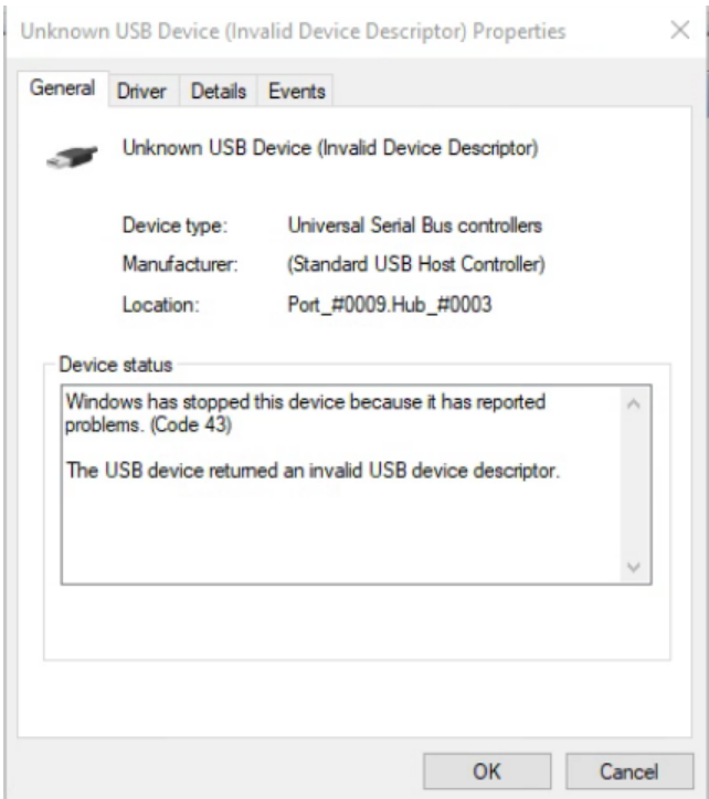 Troubleshooting Reader USB Connectivity Issues Windows 10 – Impinj Support